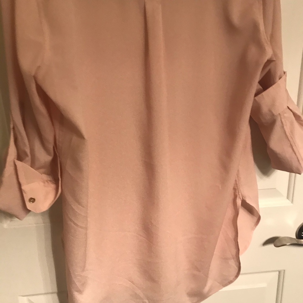 Calvin Klein Button Down Tunic Medium - image 7